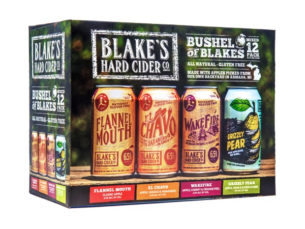 Blakes Bushel of Blakes Variety Cider 12pk Cans - Mendon Wines & More
