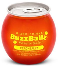 Buzzballz - Peachballz (187ml) (187ml)