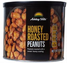 Ashley Hills - Honey Roasted Peanuts 12oz