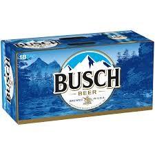 Busch Beer 18pk Cans