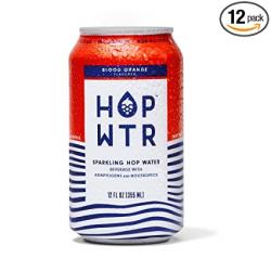 Hop Wtr Blood Orange 12oz Cans (Sparkling Hop Water)