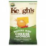 Keoughs Crisps - Cheese and Onion Chips 4.4oz NV
