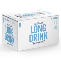 Long Drink Company - The Long Drink Zero 12oz Cans (6 pack 12oz cans)