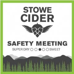 Stowe Cider - Stowe Safety Meeting 16oz Cans (Each)