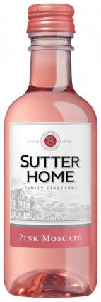 Sutter Home - Pink Moscato 187ml NV (4 pack cans)