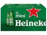 Heineken Lager 24pk 7oz Bottles 0