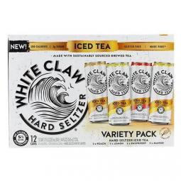 White Claw Iced Tea Hard Seltzer Variety 12pk Cans